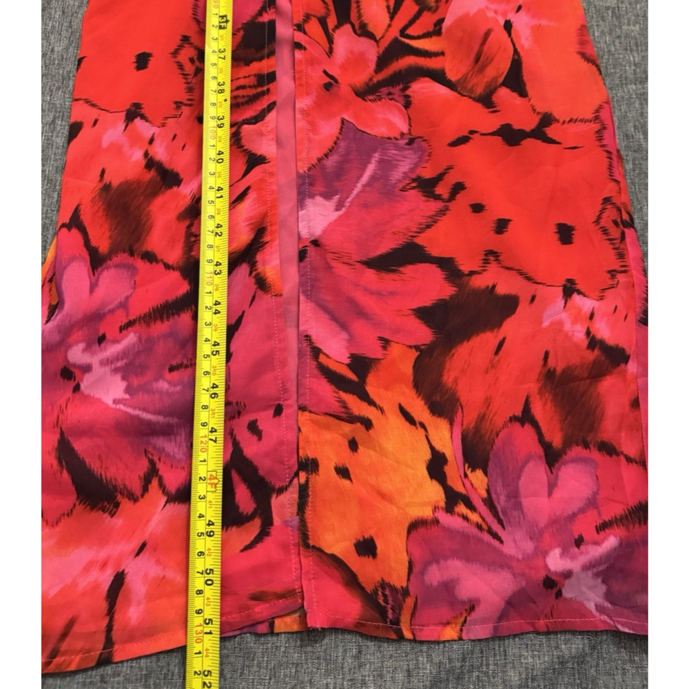 Runaway The Label ROMELLY Dress in Pink Floral Bell Sleeve Size M NWT - Picture 9 of 12